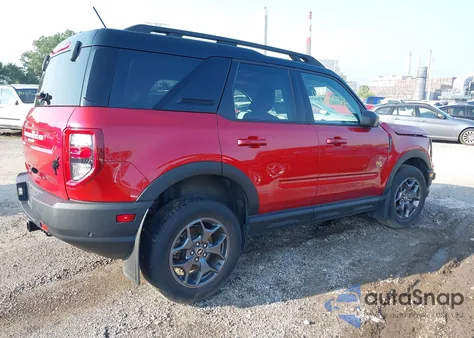 2021 Ford Bronco Sport Badlands from USA, damaged, VIN 3FMCR9D98MRA77121